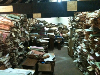 Jinja Court Archive Room